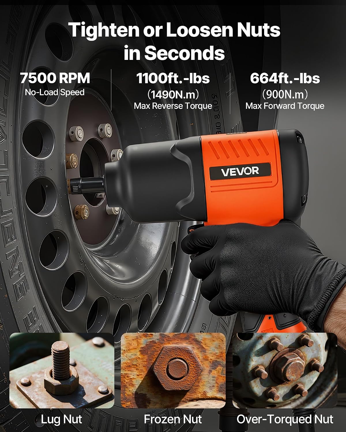 Clé à chocs pneumatique, clé à - Pneumatic Impact Wrench avis et prix