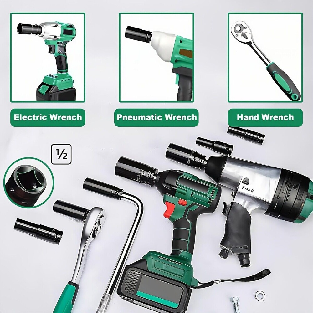 Jeu de douilles à Impact à 6 p - Pneumatic Impact Wrench avis et prix