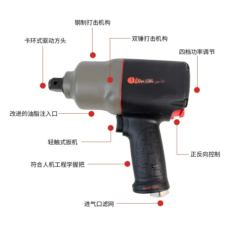 Clé à chocs pneumatique Ingers - Pneumatic Impact Wrench avis et prix