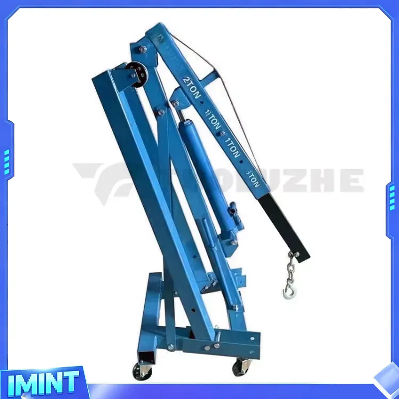Grue hydraulique pliable bleue - Hydraulic Car Lift avis et prix